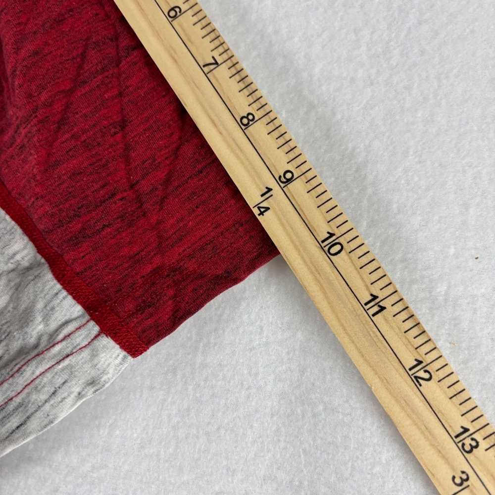 American Eagle Outfitters, Men’s T-Shirt, Red & Gray, Henley, Size L Classic Fit - Picture 10 of 10